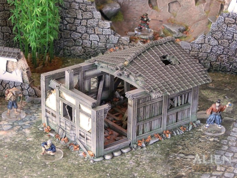 Samurai Walls and Defenses Bundle – Fortify Your Table (28mm/32mm/40mm) - Northern Foundry