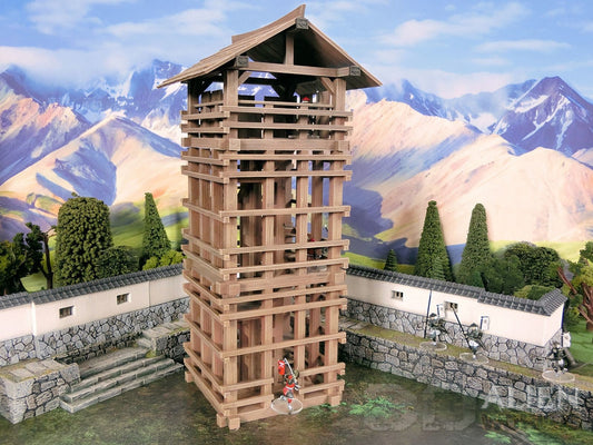 Samurai Watchtower – Feudal Japan Lookout Tower Terrain (28mm/32mm/40mm) - Northern Foundry