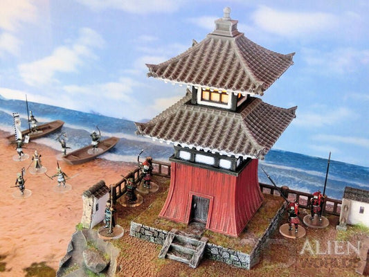 Samurai Waterfront Bundle – Bridges, Canals and Coast (28mm/32mm/40mm) - Northern Foundry
