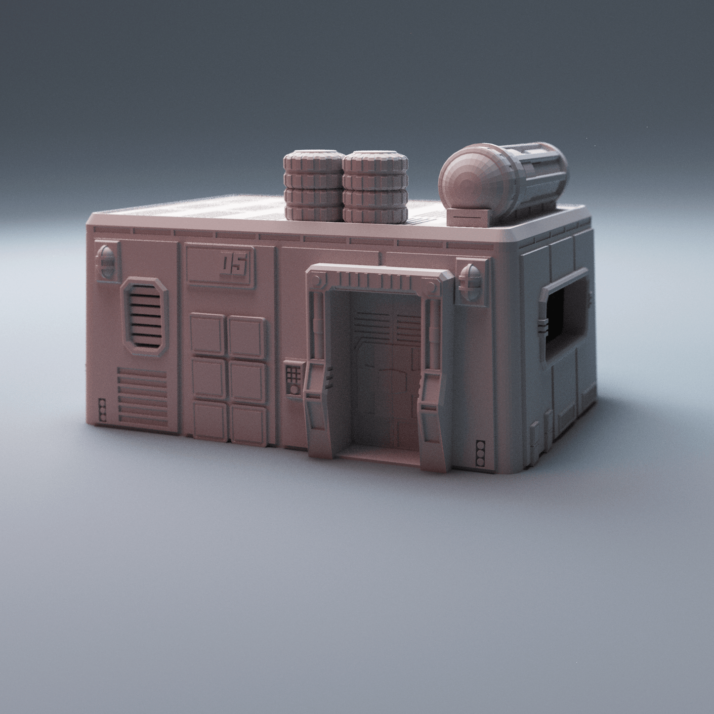 Sci-Fi Uladh Starport Buildings Bundle – 6 Outpost Structures (28mm/40mm, Stargrave) - Northern Foundry