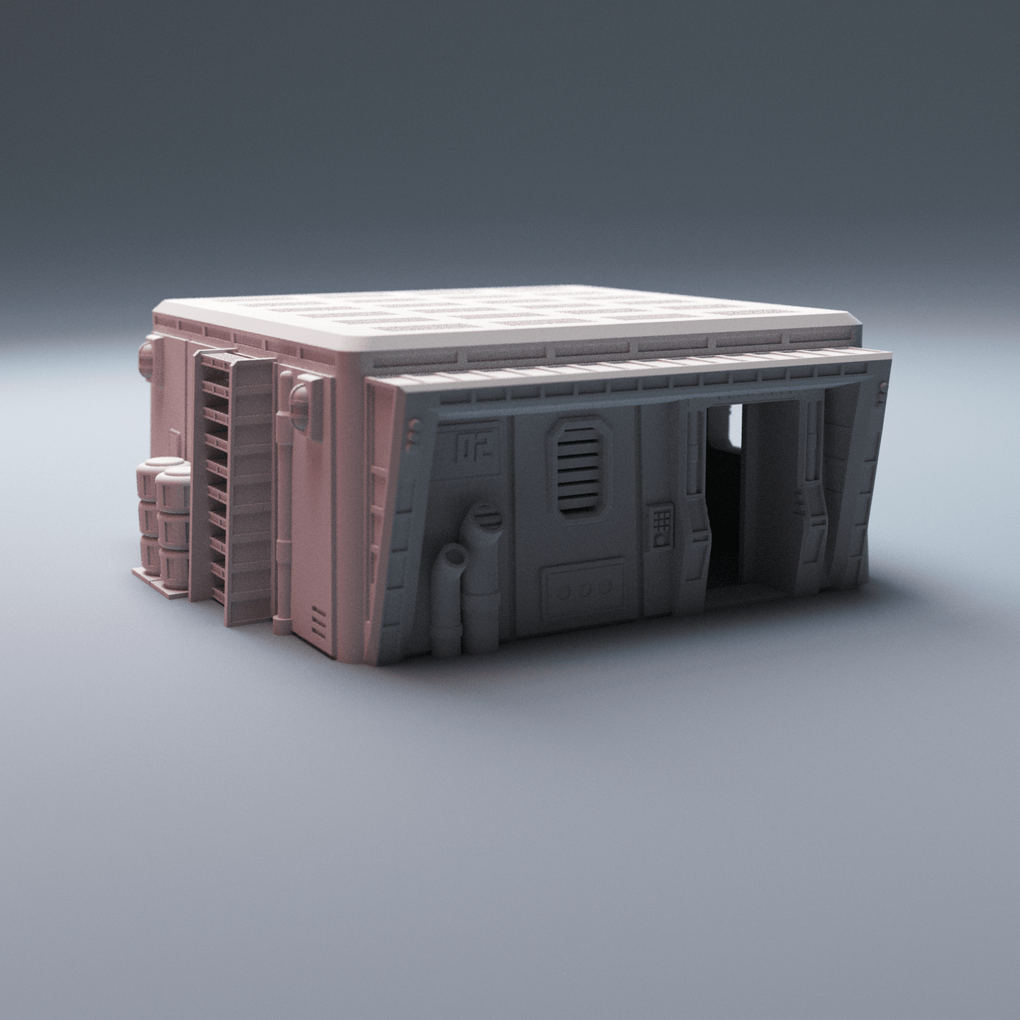 Sci-Fi Uladh Starport Buildings Bundle – 6 Outpost Structures (28mm/40mm, Stargrave) - Northern Foundry