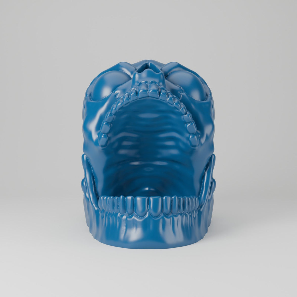 Screaming Skull Controller Holder – Gothic Gaming Desk Stand - Northern Foundry