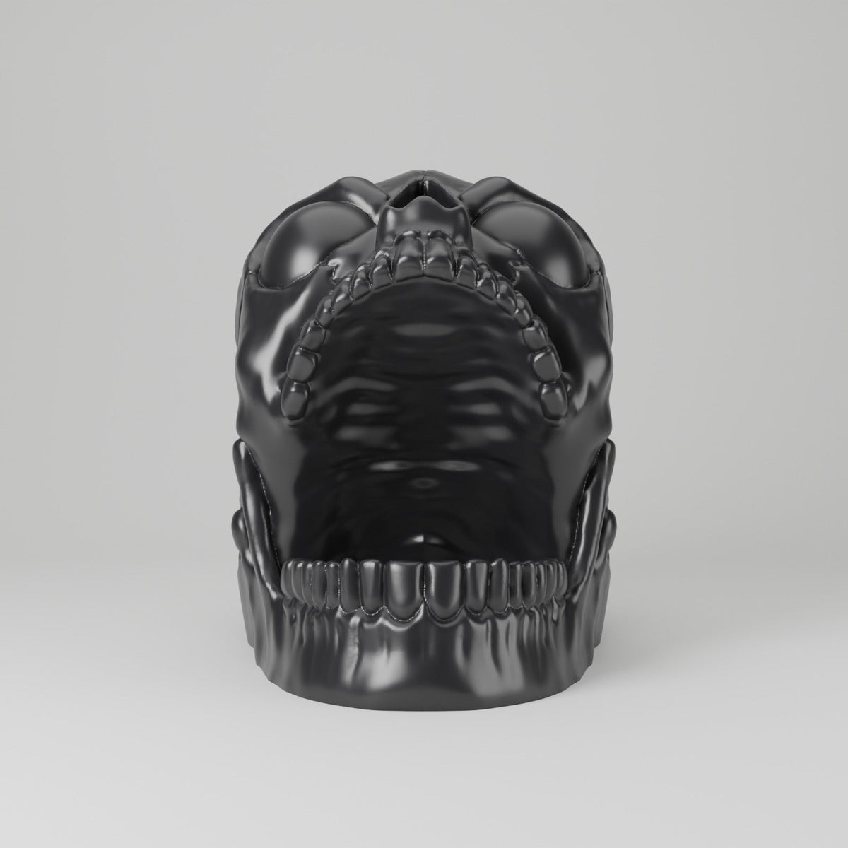Screaming Skull Controller Holder – Gothic Gaming Desk Stand - Northern Foundry