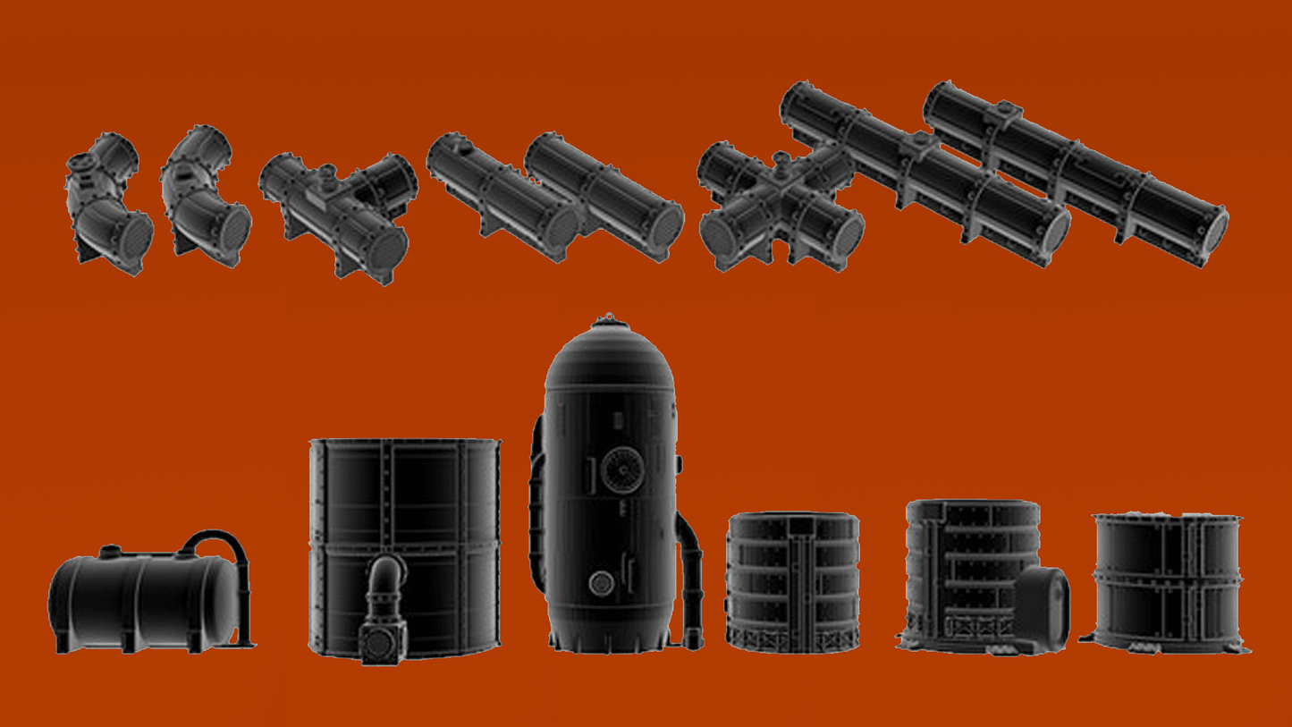 Sector Corvus Prime Bundle – Modular OpenLOCK Sci-Fi City (28mm) - Northern Foundry