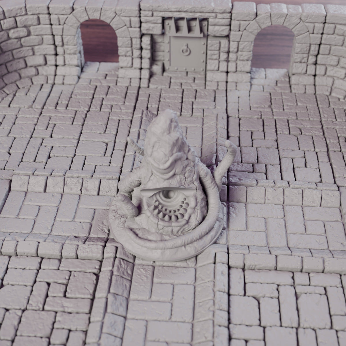 Sewer Junction Chamber 10x10" – Dragonlock 28mm Lost Sewers Boss Room - Northern Foundry