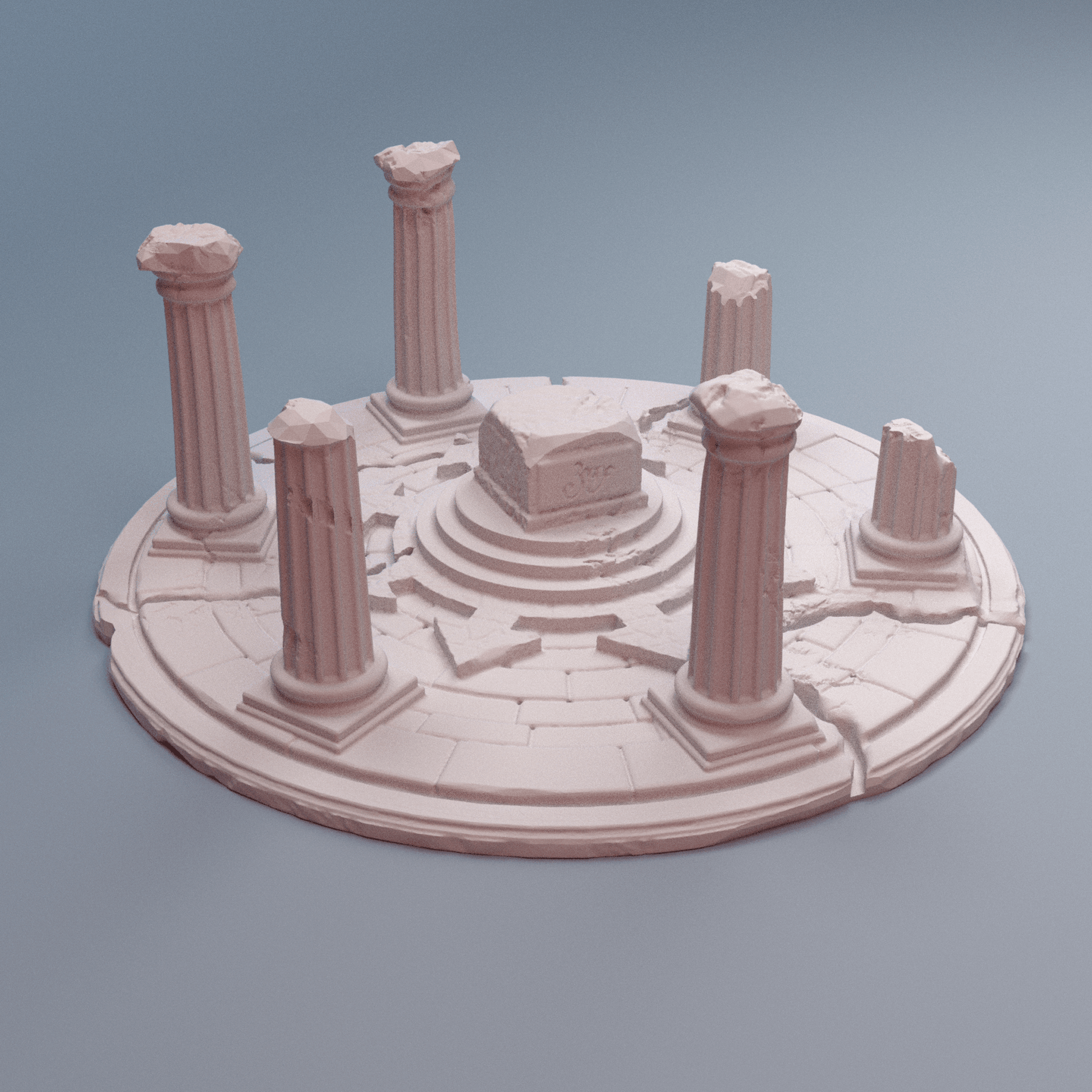 Sigillum Maleficis Arcane Ruins Set – Wizard's Tower, Sanctuary & Chaos Altar (28mm) - Northern Foundry