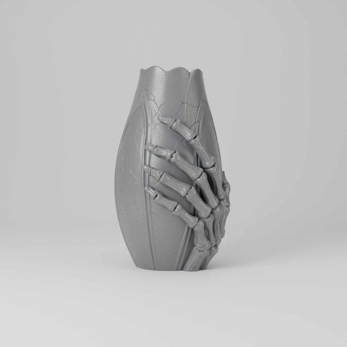 Skeleton Hand Vase – Gothic Halloween Decor - Northern Foundry
