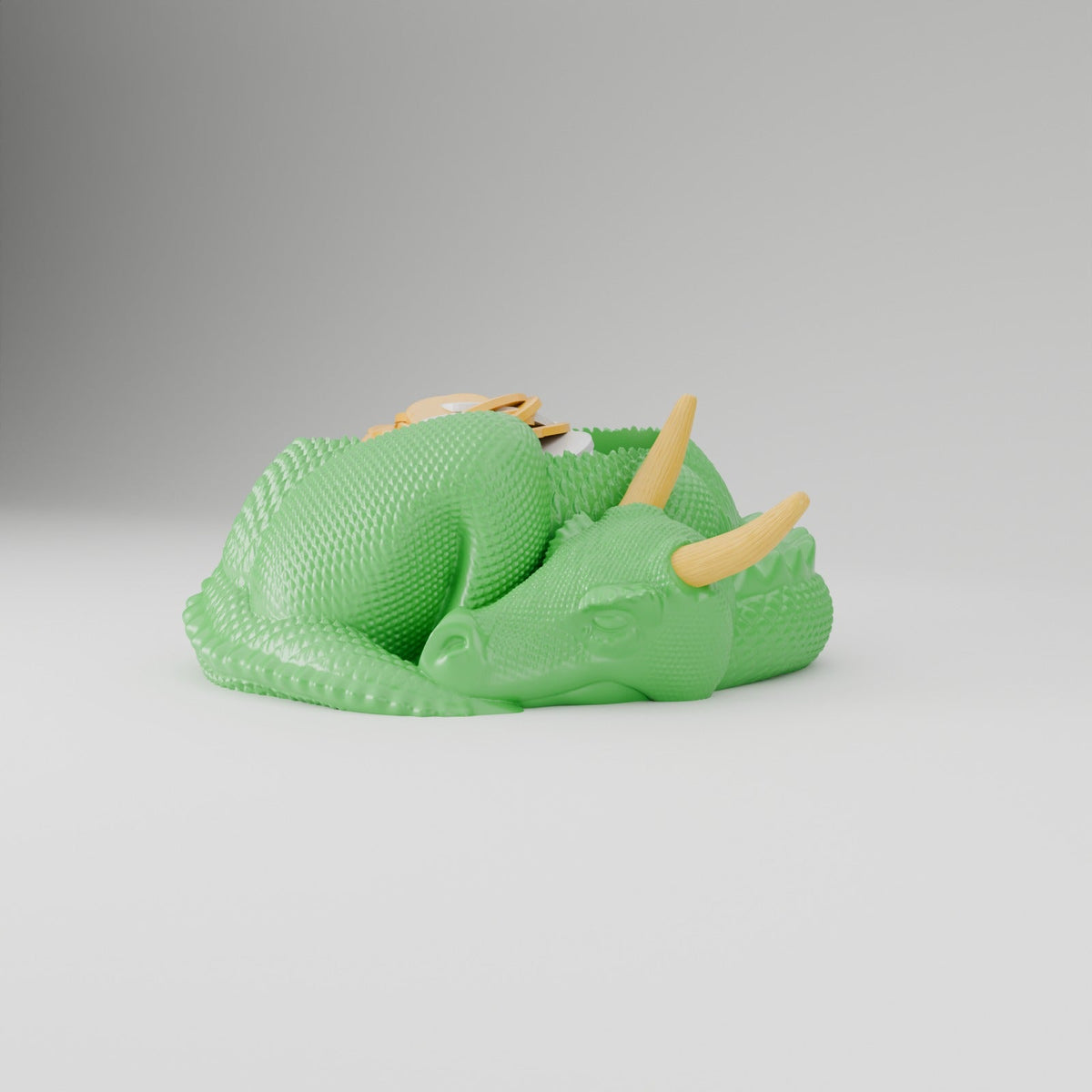Sleepy Dragon Candy Bowl – Dragon Treasure Dish & Mini Planter - Northern Foundry