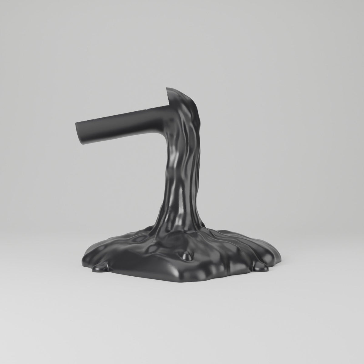 Spilled Wine Bottle Holder – Heart Puddle Pouring Illusion - Northern Foundry