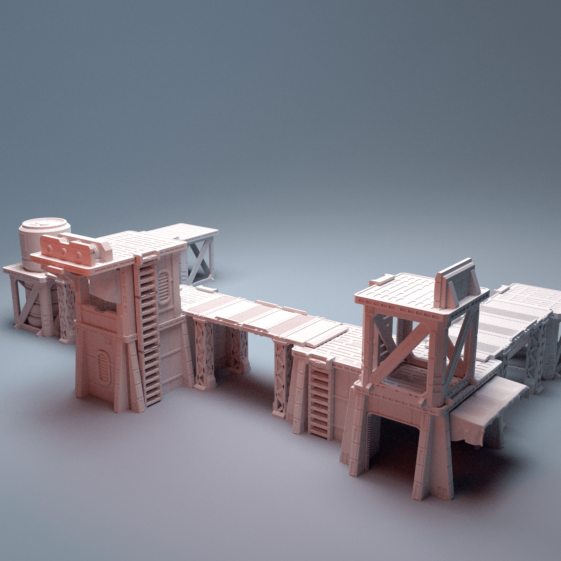 Splinter's Terminal — Sci-Fi Industrial Outpost Bundle - Northern Foundry