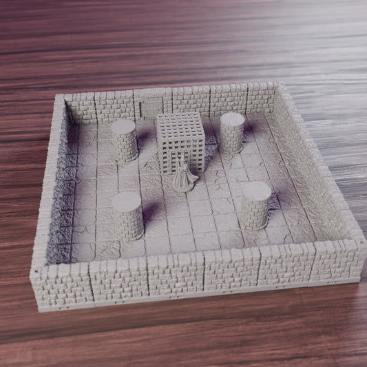 Summoning Circle Ritual Room 8x8 – Dragonlock 28mm - Northern Foundry