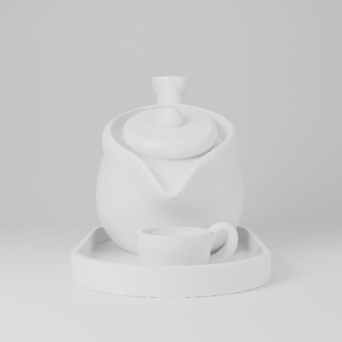 Teapot Backflow Incense Burner – Incense Cone Holder with Tea Cup Tray - Northern Foundry