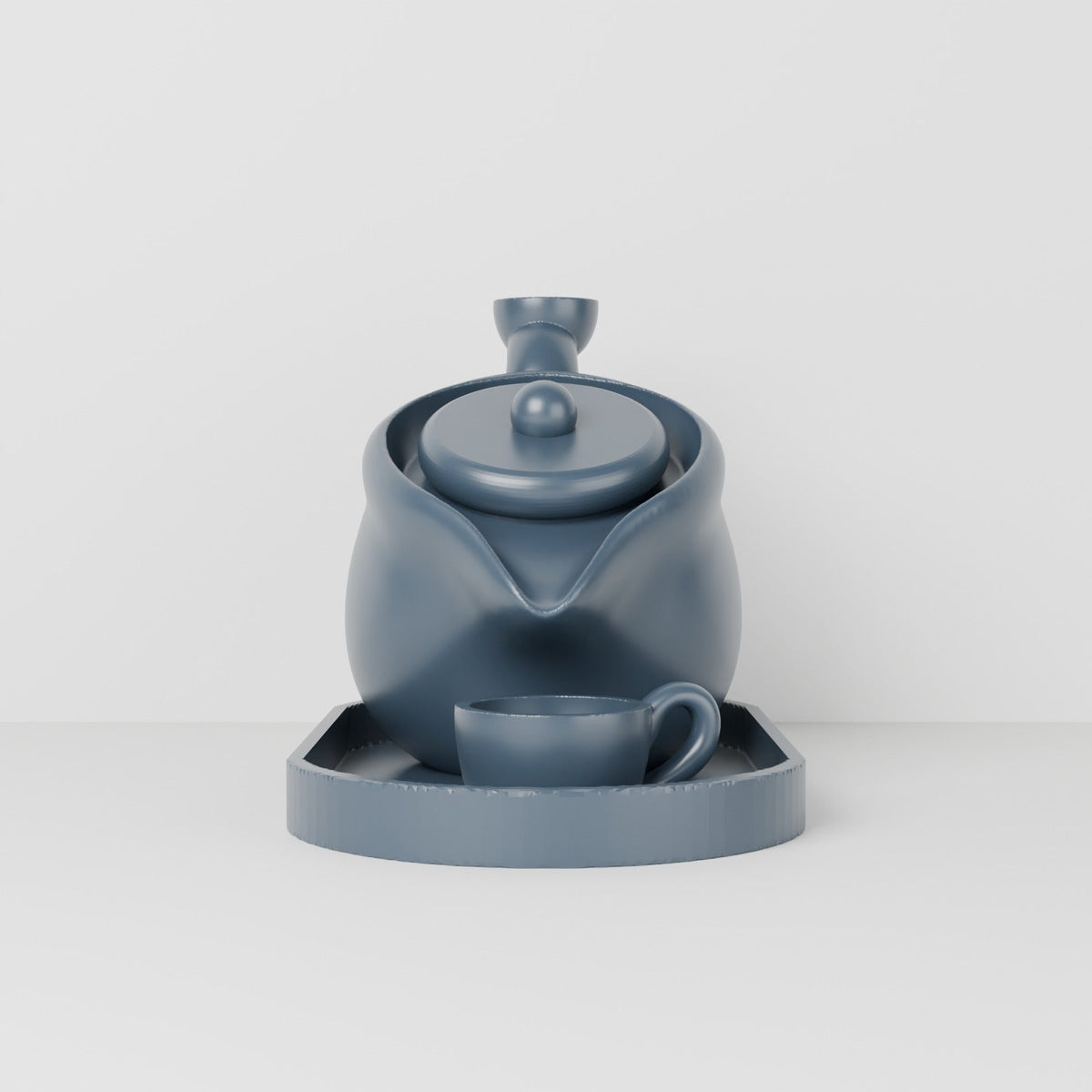 Teapot Backflow Incense Burner – Incense Cone Holder with Tea Cup Tray - Northern Foundry