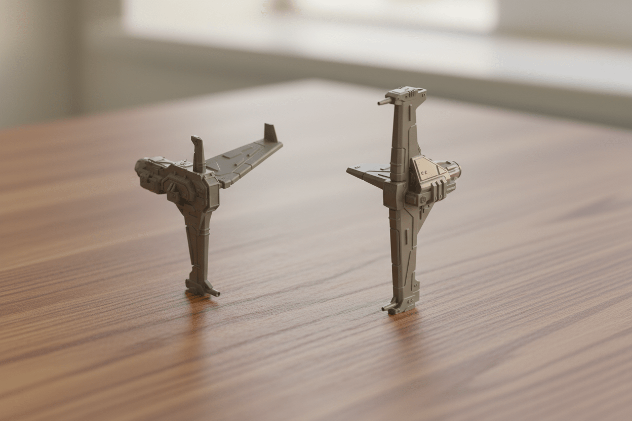 Terra Union Alliance Battle Group — Industrial Human Space Fleet — 1:128 Scale Sci-Fi Miniatures