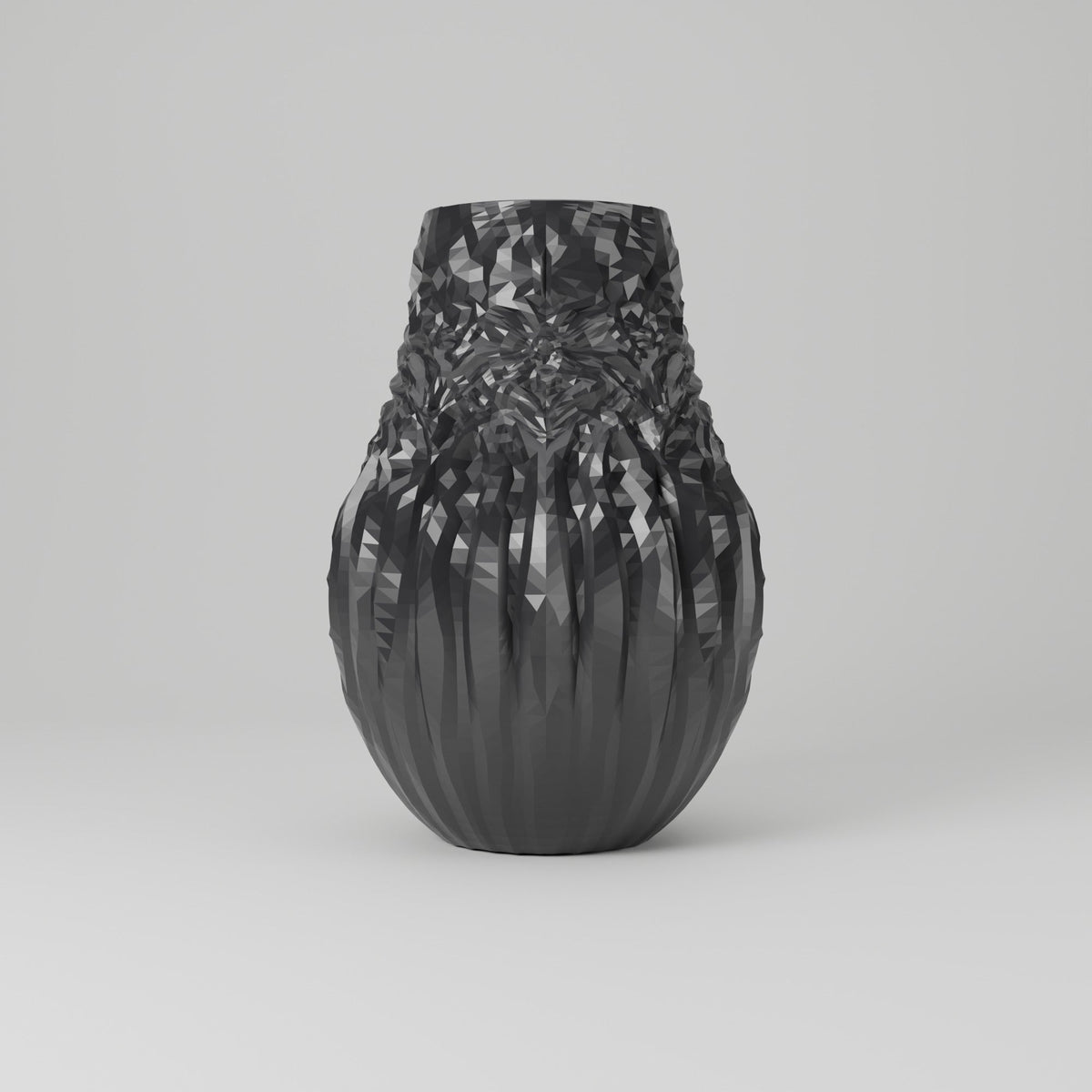 Terris Textured Bud Vase – Small Modern Ribbed Vase - Northern Foundry