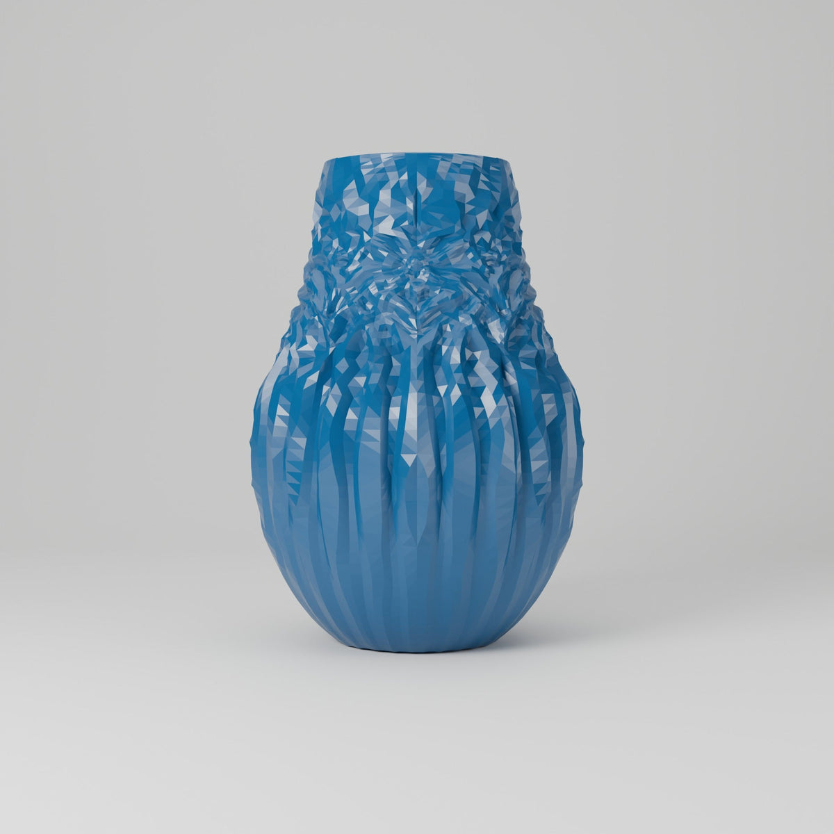 Terris Textured Bud Vase – Small Modern Ribbed Vase - Northern Foundry