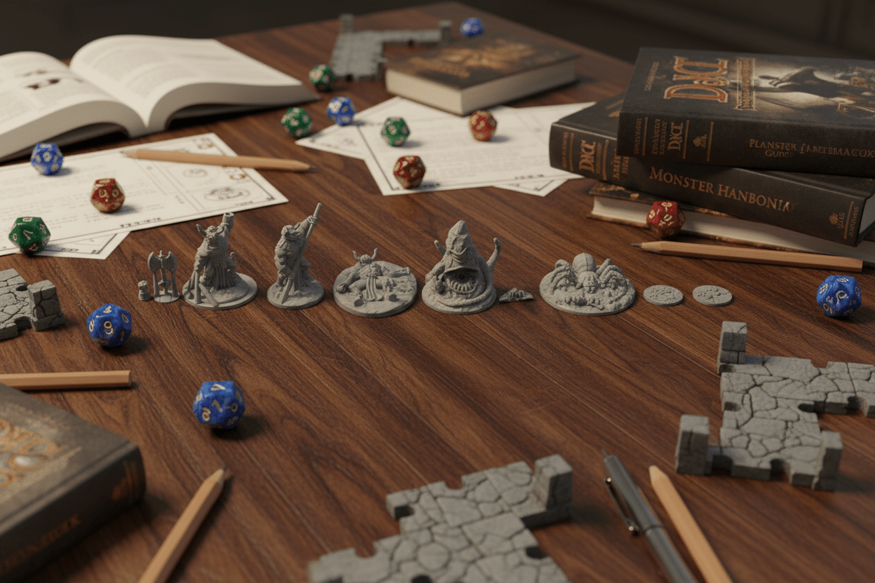 The Apex Predators | Fat Dragon Games Boss & Monster Set | Minotaur, Spider & Roper Miniatures - Northern Foundry