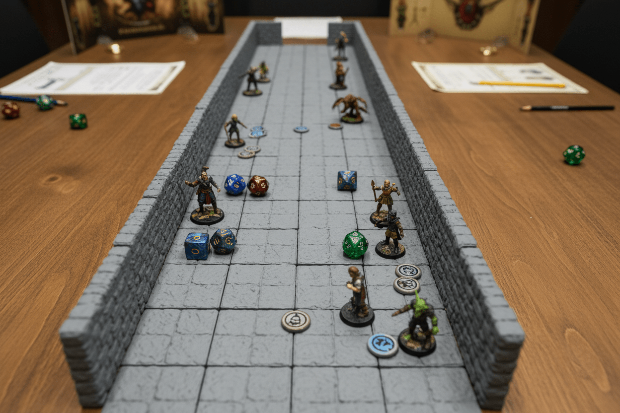 The Corridor Expansion Pack — Bulk Hallways — Dragonlock Dungeons — Fat Dragon Games