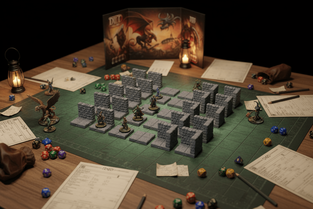 The Corridor Maze Complex | Dungeon Winding Halls | Dragonlock Dungeon | Fat Dragon Games - Northern Foundry