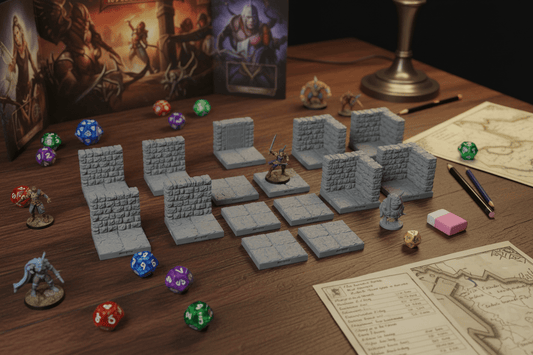 The Dual Entry Hall | Pass - Through Room | Dragonlock Dungeons | Fat Dragon Games - Northern Foundry