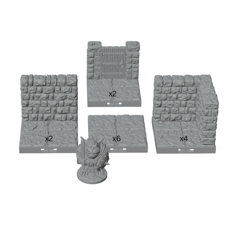 The Dual Entry Hall — Pass-Through Room — Dragonlock Dungeons — Fat Dragon Games