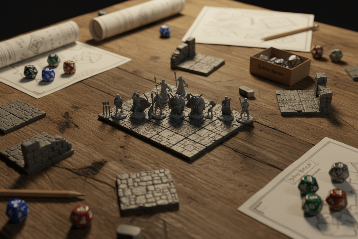 The Dungeon Grunts | Fat Dragon Games Enemy Horde Set | Skeleton, Goblin & Orc Miniature 28mms - Northern Foundry