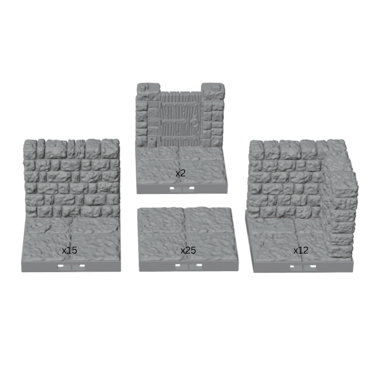 The Dungeon Level 1 — Starter Floor — Dragonlock Dungeons — Fat Dragon Games