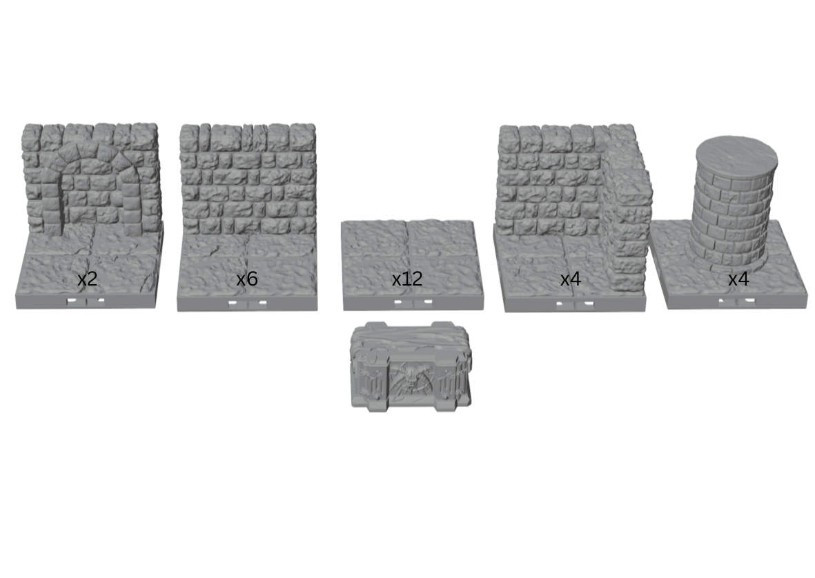 The Grand Chamber — Large Square Room — Dragonlock Dungeons — Fat Dragon Games
