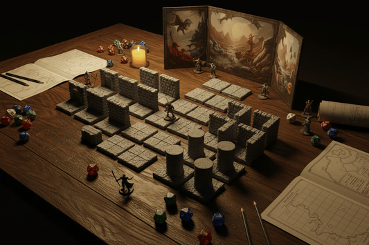 The Grand Chamber | Large Square Room | Dragonlock Dungeons | Fat Dragon Games - Northern Foundry