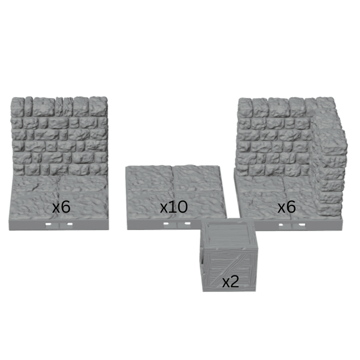 The L-Shaped Great Room — Complex Geometry — Dragonlock Dungeons — Fat Dragon Games