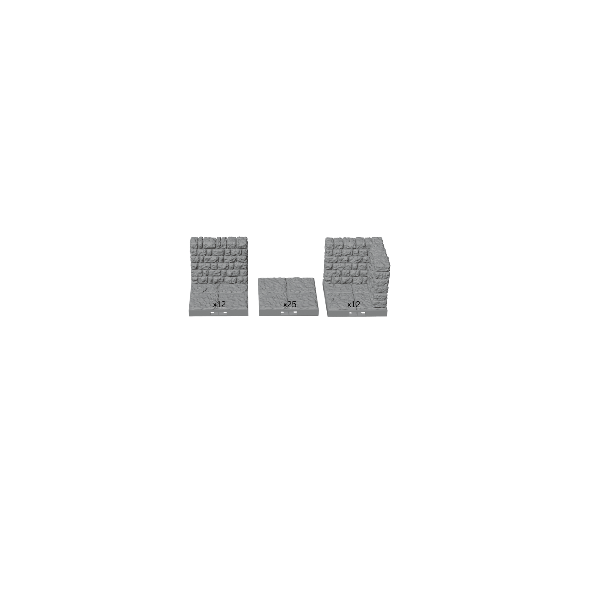 The Room Builder Kit — Bulk Walls & Floors — Dragonlock Dungeons — Fat Dragon Games