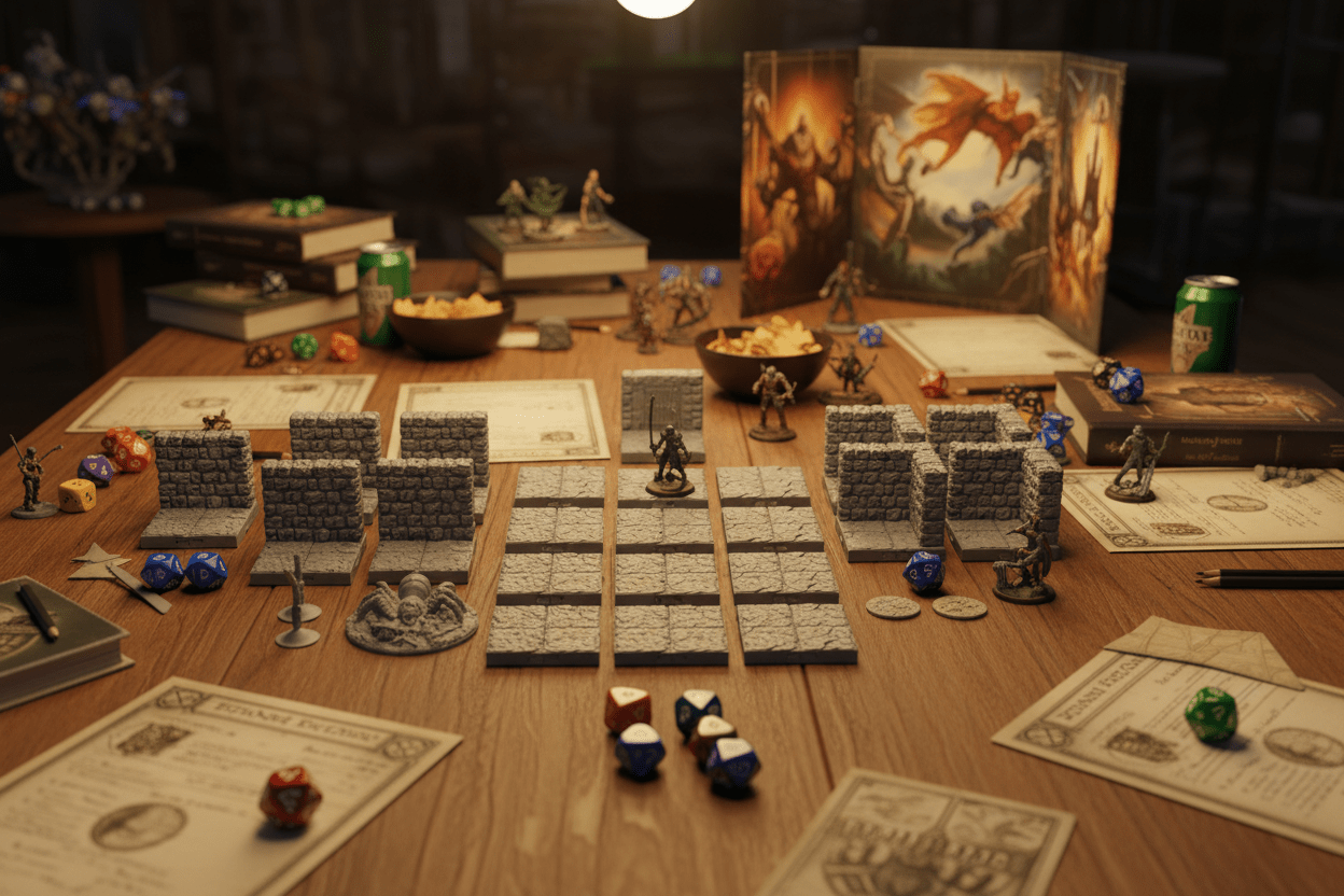 The Spider Nest — Infested Room — Dragonlock Dungeons — Fat Dragon Games