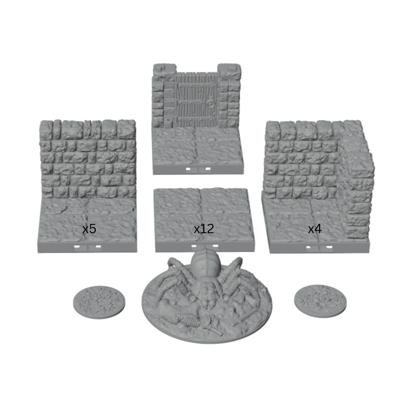 The Spider Nest — Infested Room — Dragonlock Dungeons — Fat Dragon Games
