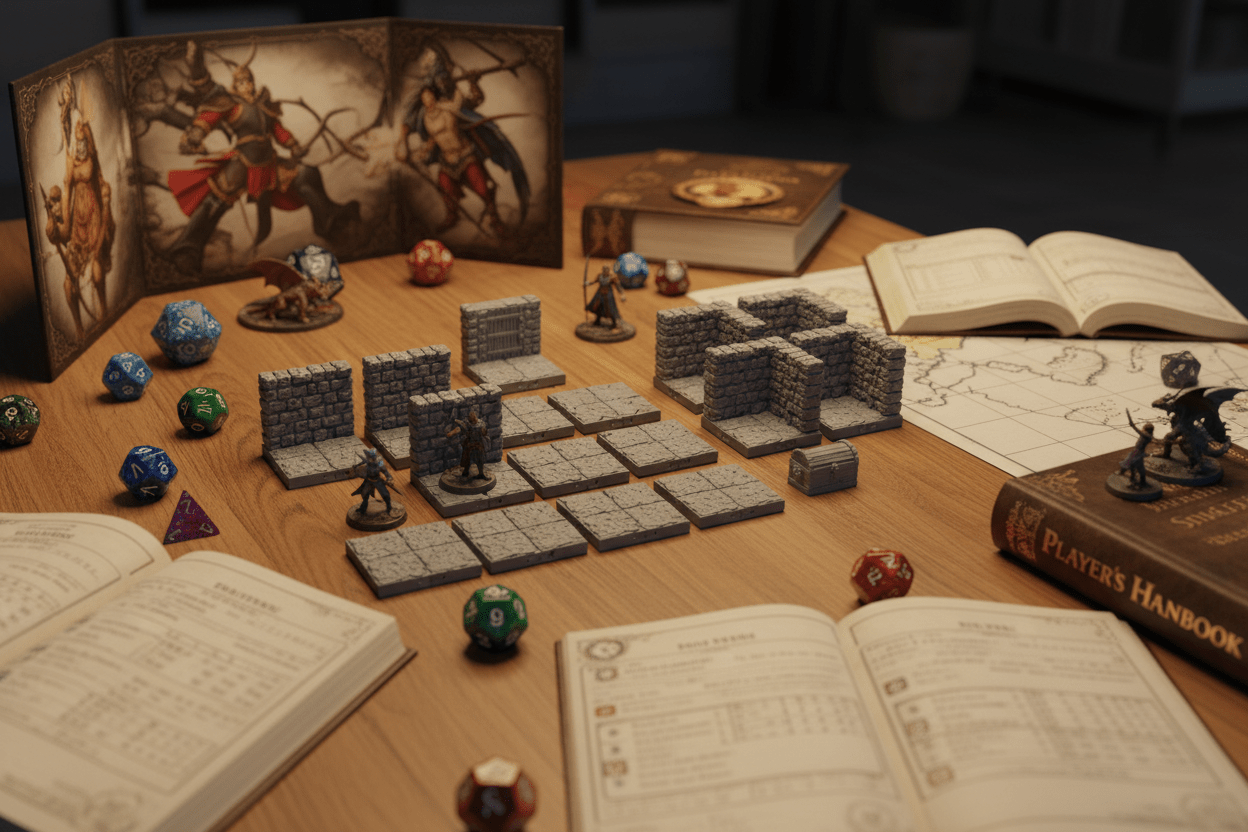 The Square Chamber — Balanced Room — Dragonlock Dungeons — Fat Dragon Games