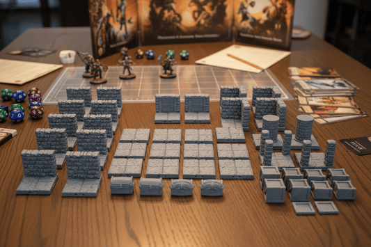 The Storage Warehouse | Interior Terrain Loot Cache | Dragonlock Dungeons | Fat Dragon Games - Northern Foundry