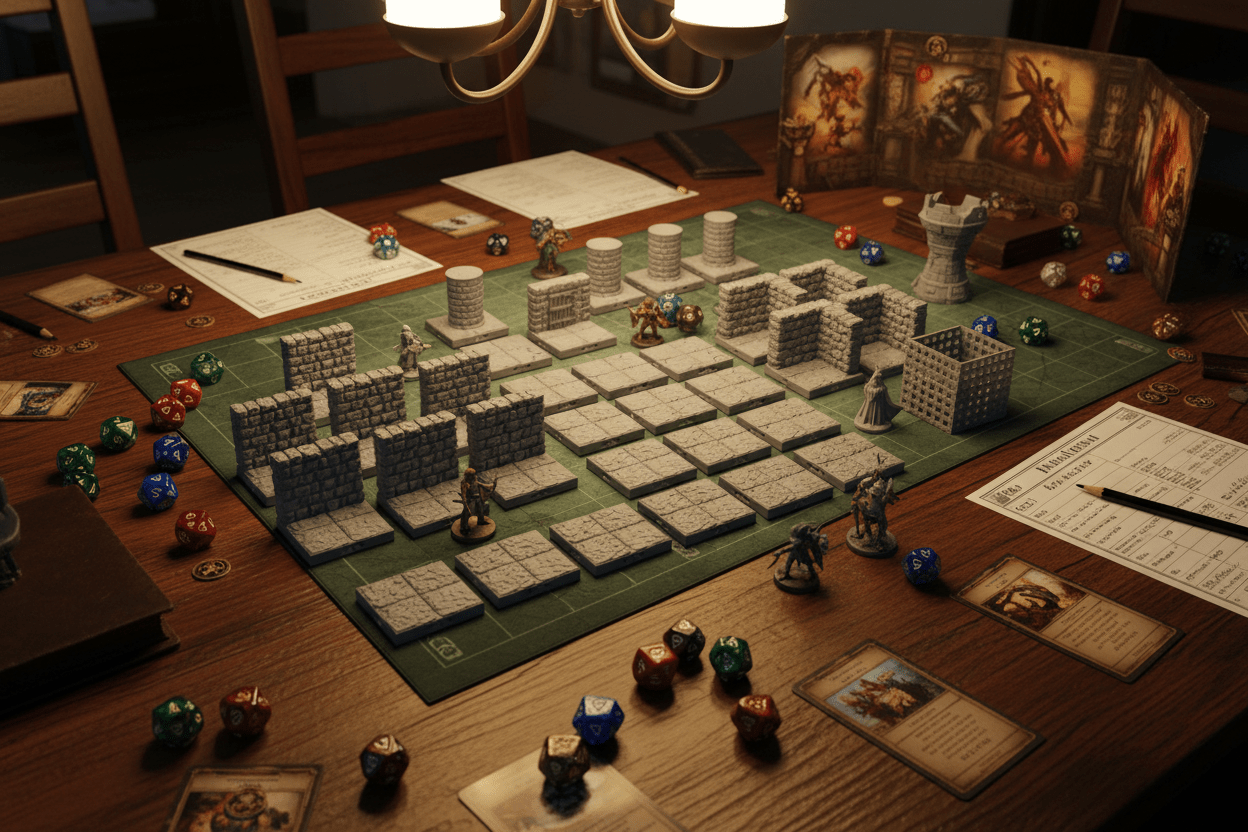 The Summoning Circle — Interior Terrain — Dragonlock Dungeons — Fat Dragon Games — Pathfinder