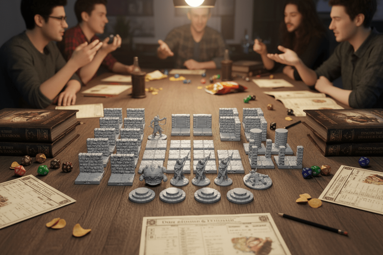 The Throne Room Royale — Boss Set — Dragonlock Dungeons — Fat Dragon Games