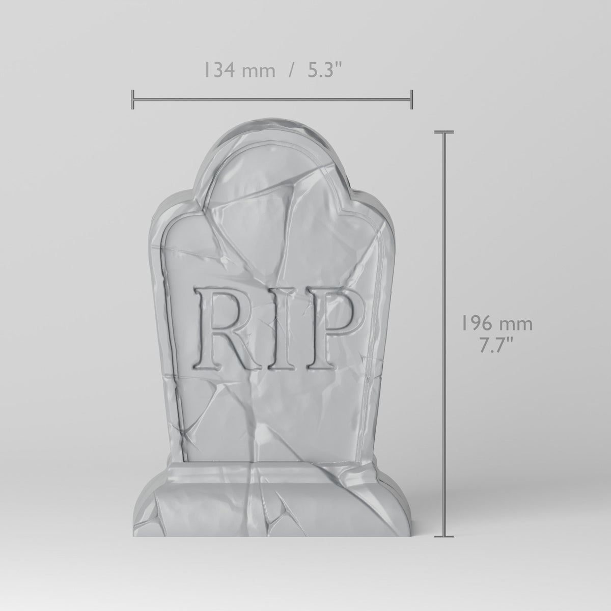 Tombstone Vase – RIP Gravestone Halloween Flower Vase - Northern Foundry