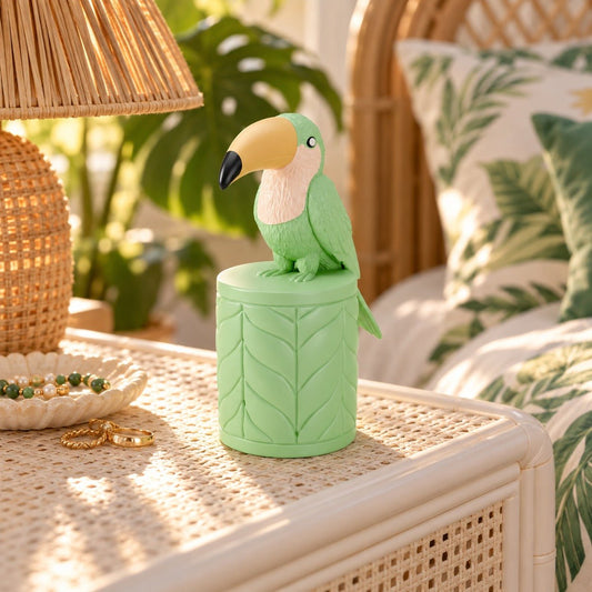 Tropical Toucan Jewelry Box – Bird-Topped Trinket Box - Northern Foundry