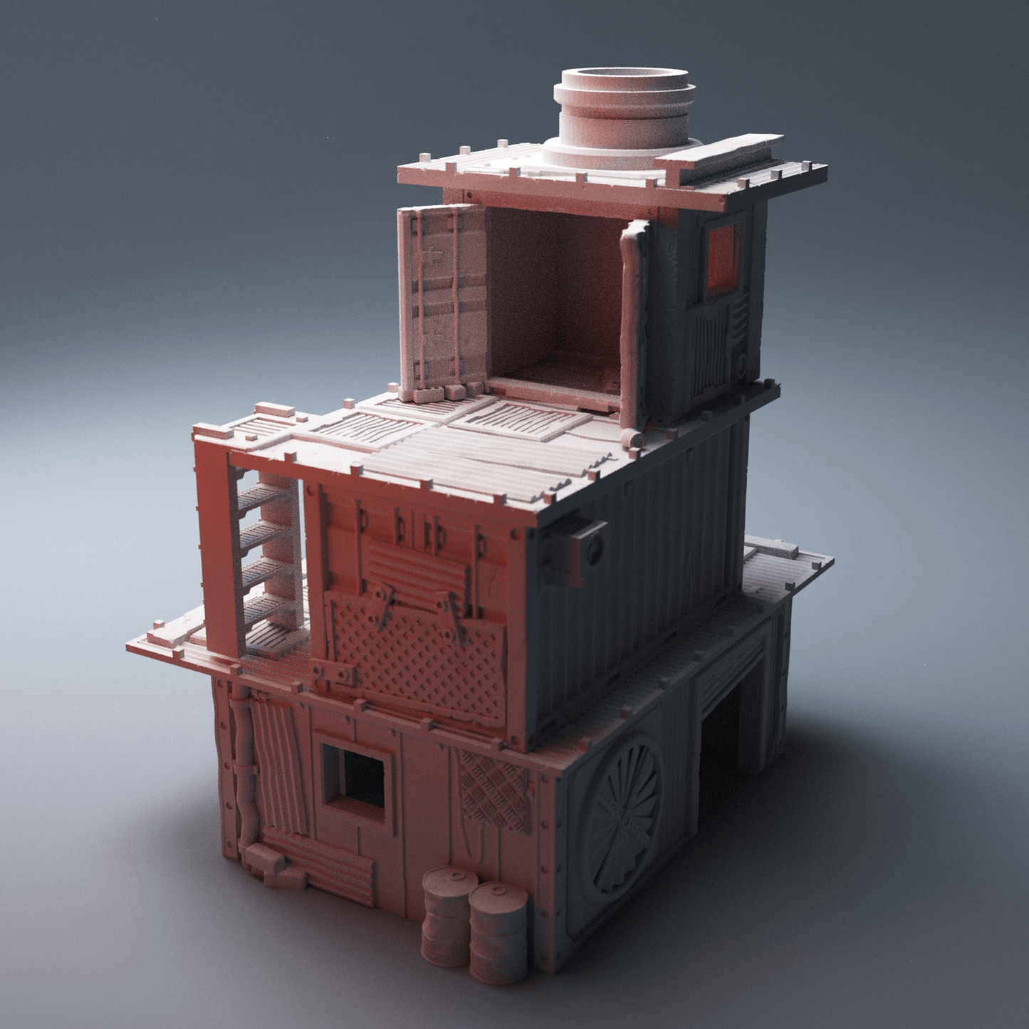 UnderNidus Hab Block — Grimdark Underhive Living Quarters - Northern Foundry