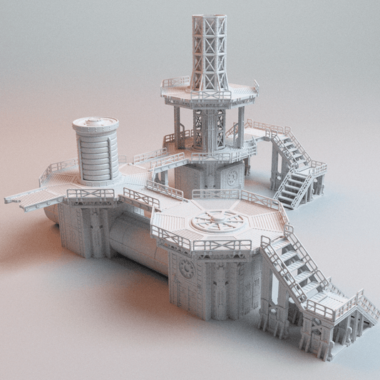 UnderNidus Industrial Works — Grimdark Refinery &amp; Factory Set - Northern Foundry