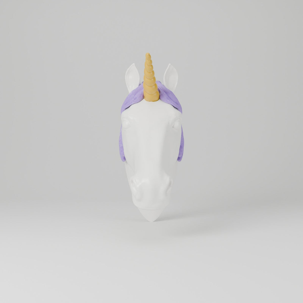 Unicorn Head Wall Mount – Magical Headphone Holder - Northern Foundry