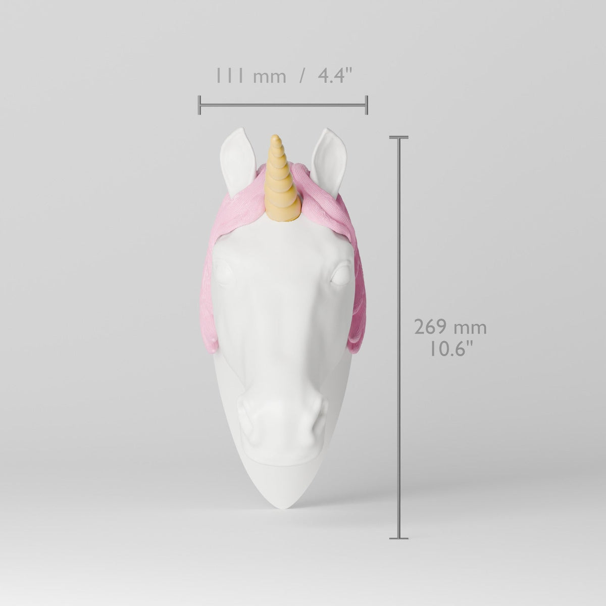 Unicorn Head Wall Mount – Magical Headphone Holder - Northern Foundry