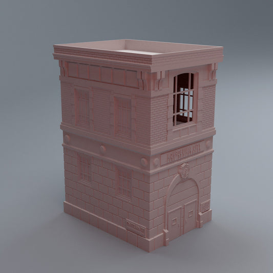 Urban Firehouse – Modern City Fire Station Terrain (28mm) - Northern Foundry