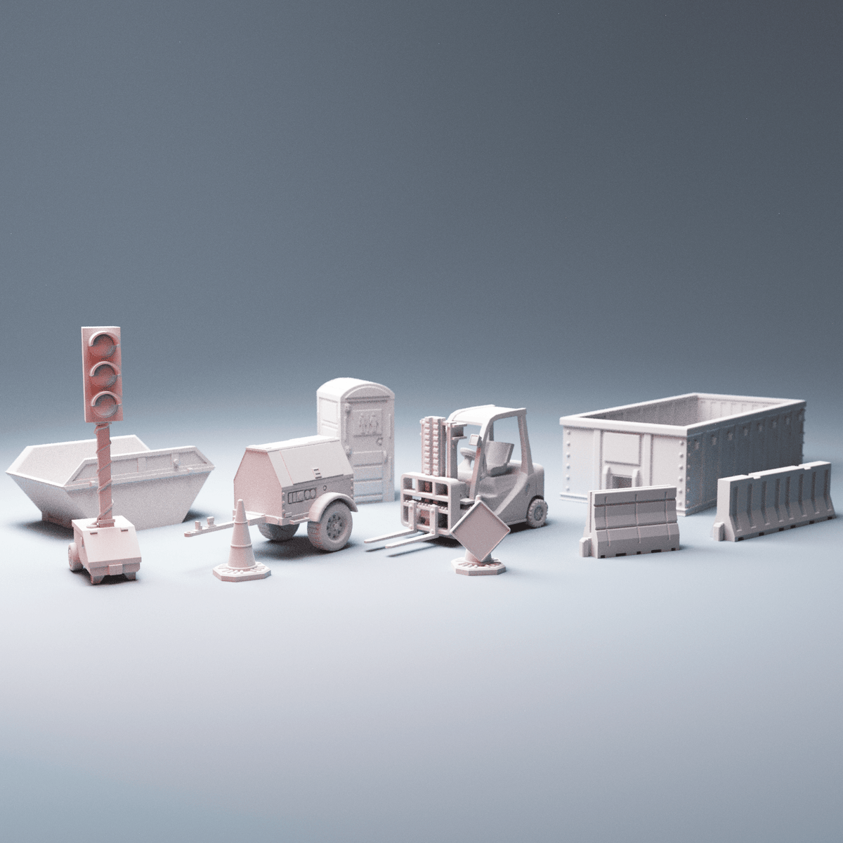 Urban Starter Phase 4 Bundle – Construction Site, Groveham Town, Park & Medical (28mm/32mm/40mm) - Northern Foundry