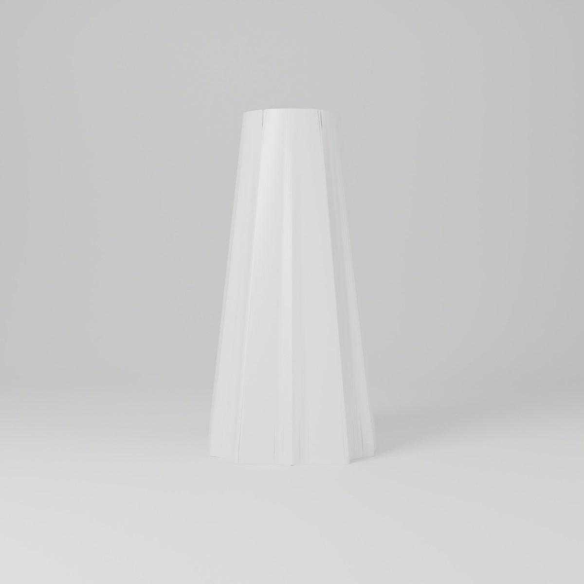 Wulkan Faceted Cone Vase – Modern Geometric Bud Vase - Northern Foundry
