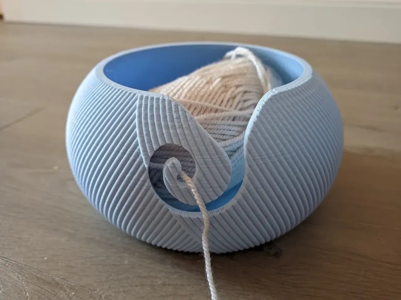 Yarn Bowl with Swirl